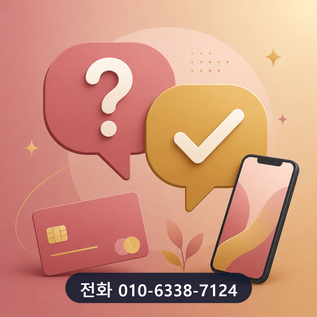우리카드 현금화 자주 묻는 질문 이미지
